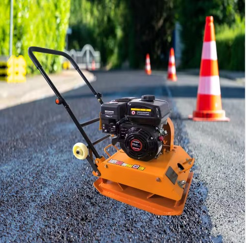 Plate Compactor Vibrator - مكبس التربة مع لوحة اهتزازية أمامية