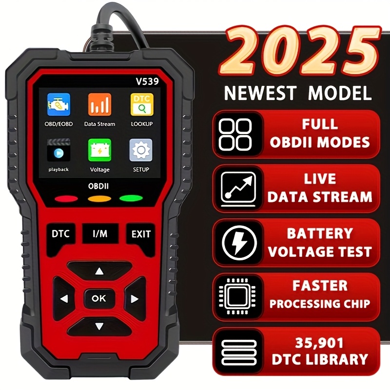 Heavy Equipment Diagnostic Software - ماسح ضوئي OBD2 جديد لعام 2025/قارئ