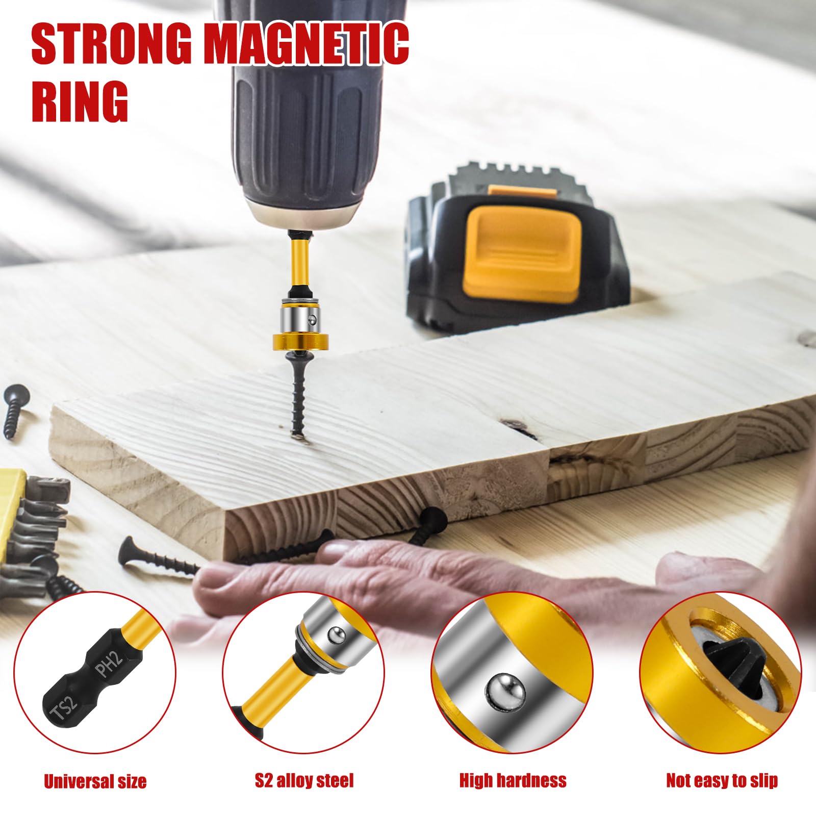 مجموعة لقم مفك براغي الحوائط ا - مراجعة Magnetic Drill Press وسعره