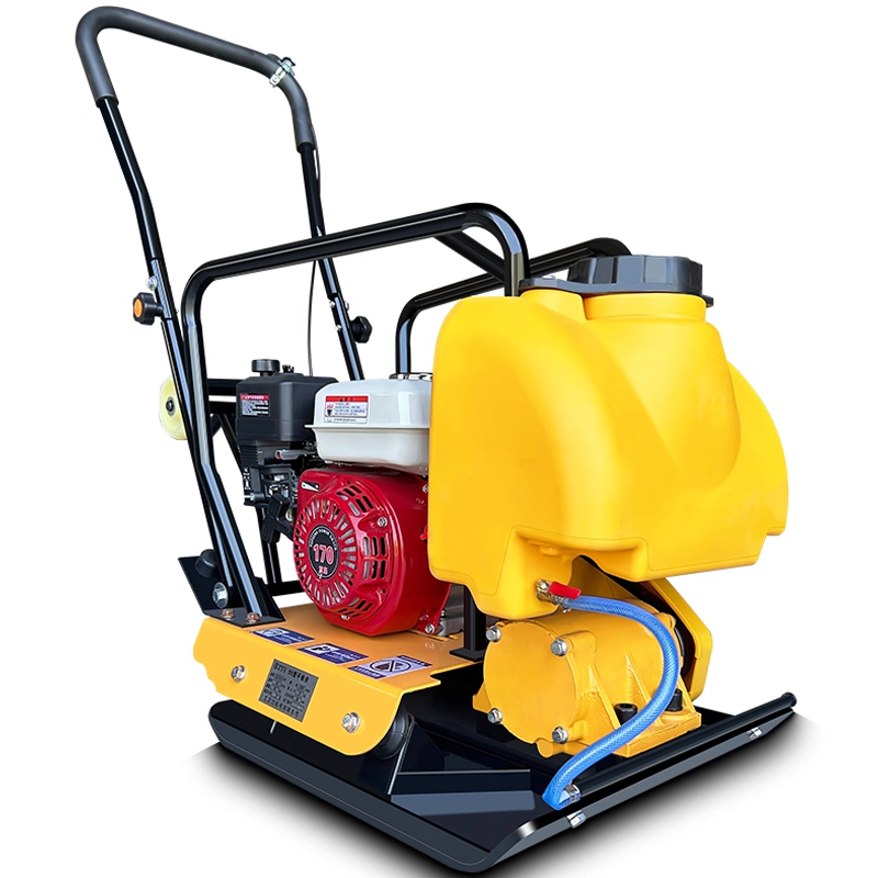 آلة دك وتمهيد الطرق تعمل بالوق - مراجعة Plate Compactor Vibrator وسعره