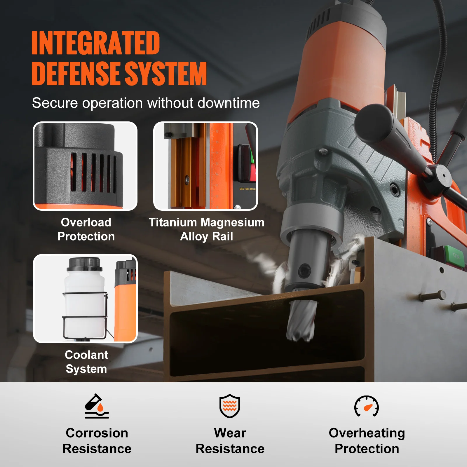 مثقاب مغناطيسي 1450 وات 2 بوصة - مراجعة Magnetic Drill Press وسعره
