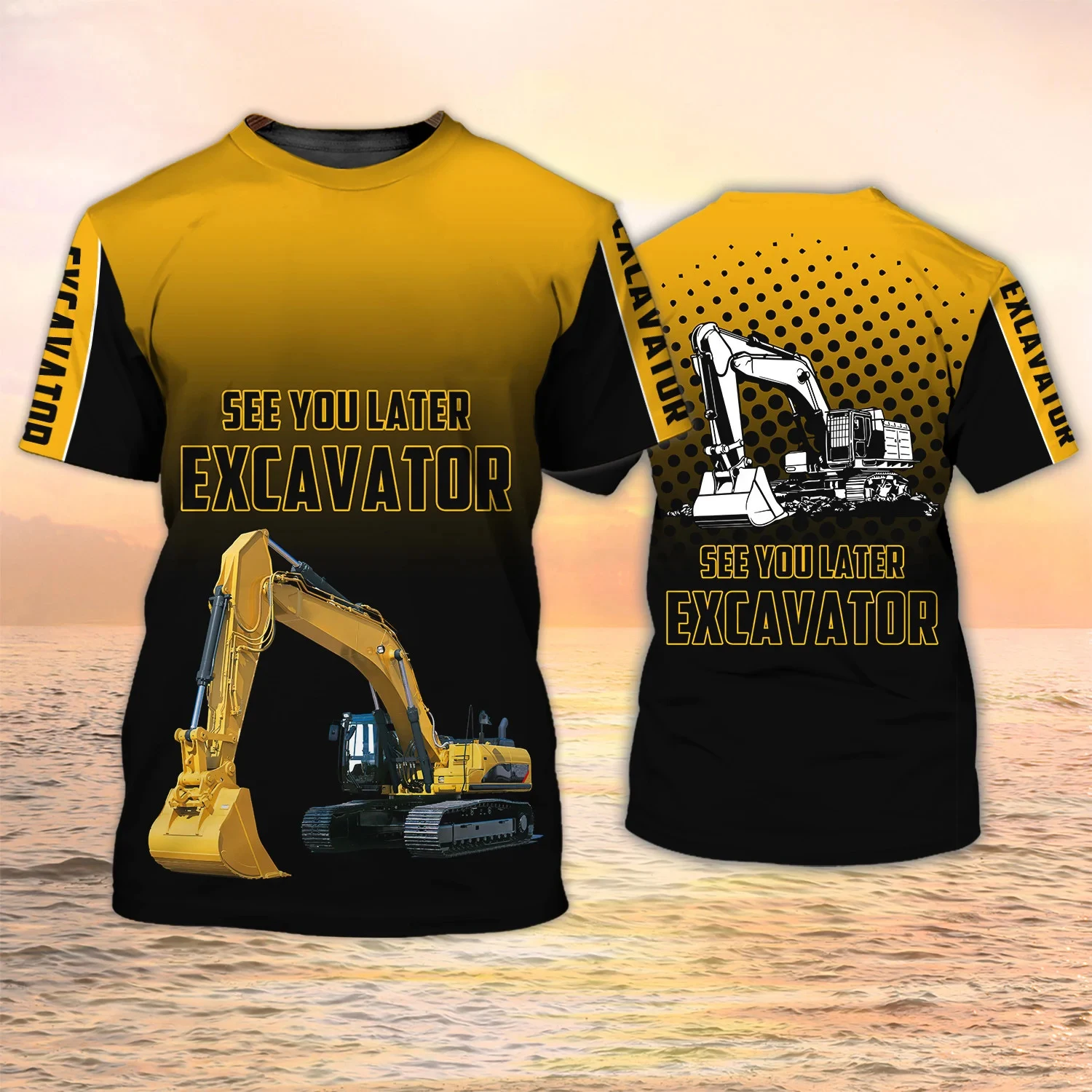 قمصان تي شيرت بطباعة ثلاثية ال - مراجعة Heavy Equipment Operations وسعره
