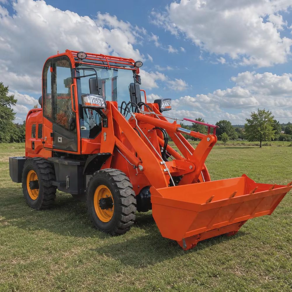 لودر بعجلات، لودر أمامي، آلات  - مراجعة Heavy Equipment Landscaping وسعره