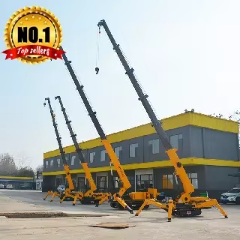 رافعة عنكبوتية هيدروليكية 8 طن - مراجعة Heavy Equipment For Construction وسعره