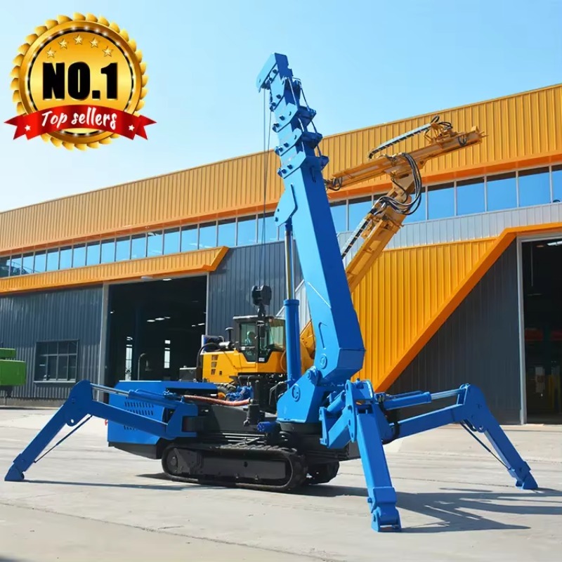 رافعة عنكبوتية هيدروليكية 8 طن - مراجعة Heavy Equipment For Construction وسعره